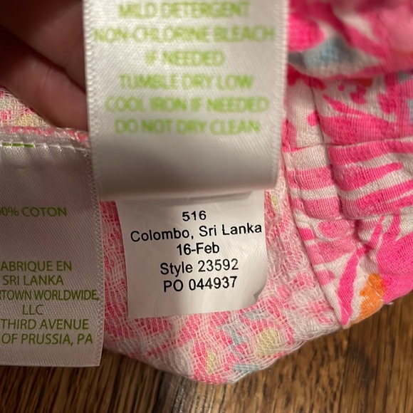 Lilly Pulitzer girls shorts size 7 - Picture 5 of 6